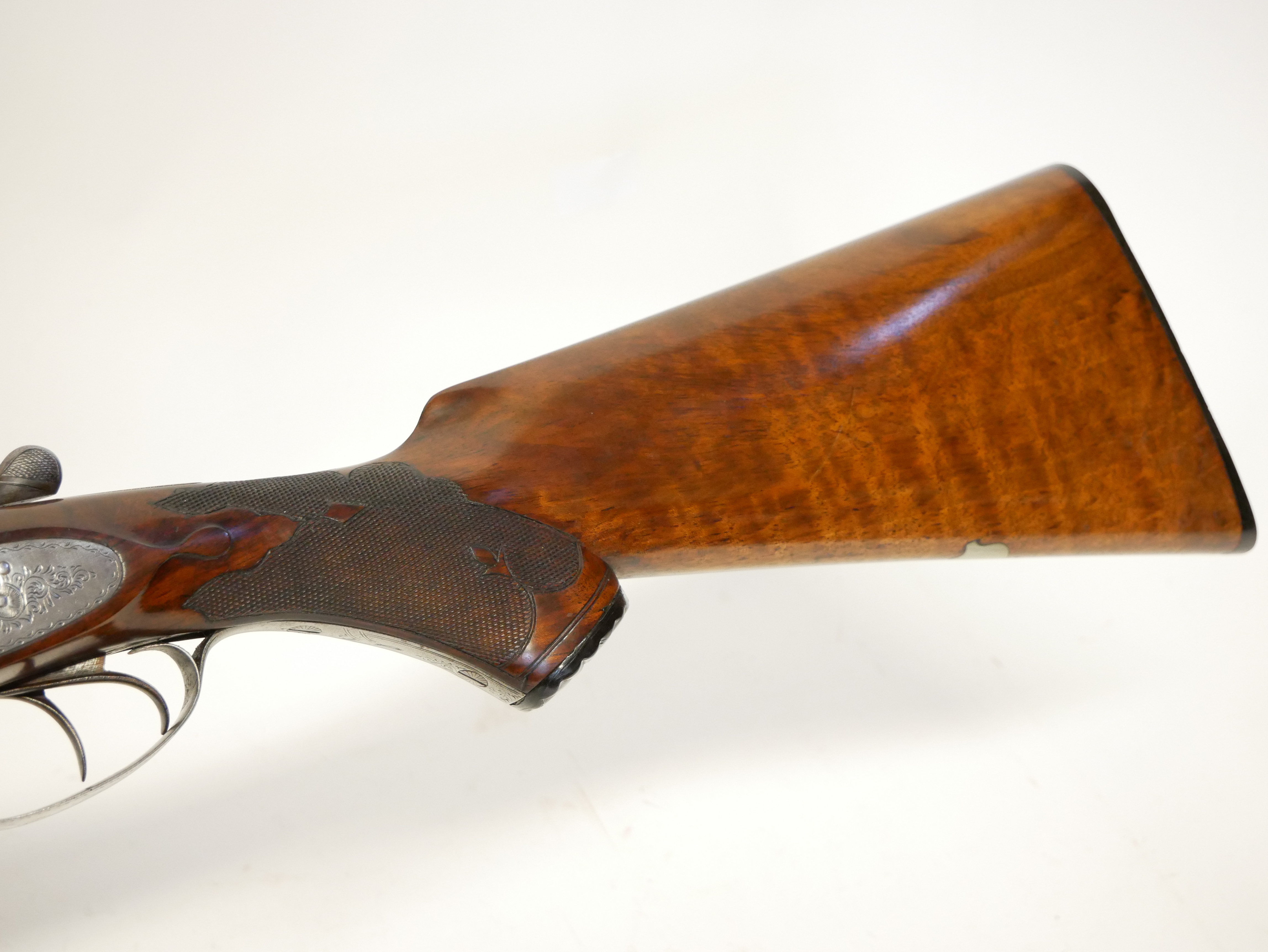 W.J. Davis Birmingham 12 bore hammer gun, LICENCE REQUIRED - Image 8 of 15