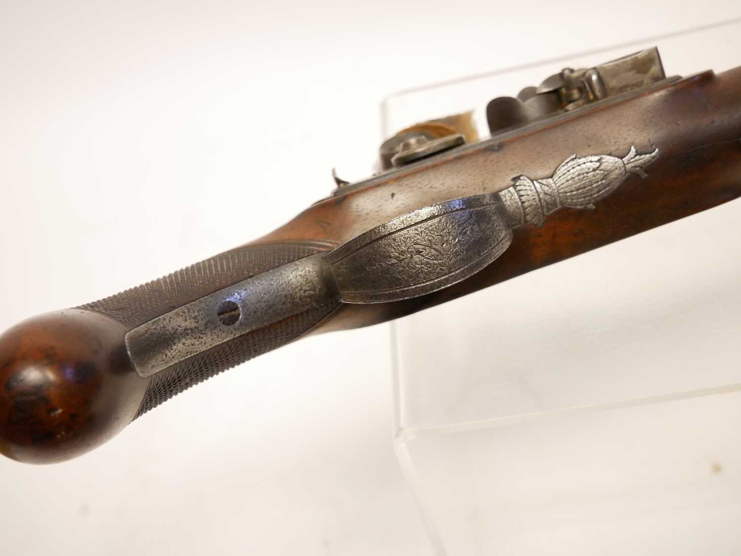 Flintlock officer's pistol - Image 8 of 13