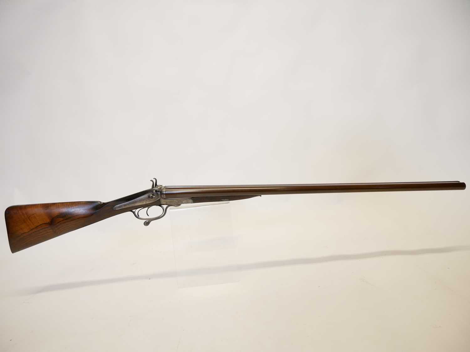 Venables and Son 12 bore side by side hammer gun with 2 3/4" chambers LICENCE REQUIRED - Image 2 of 16