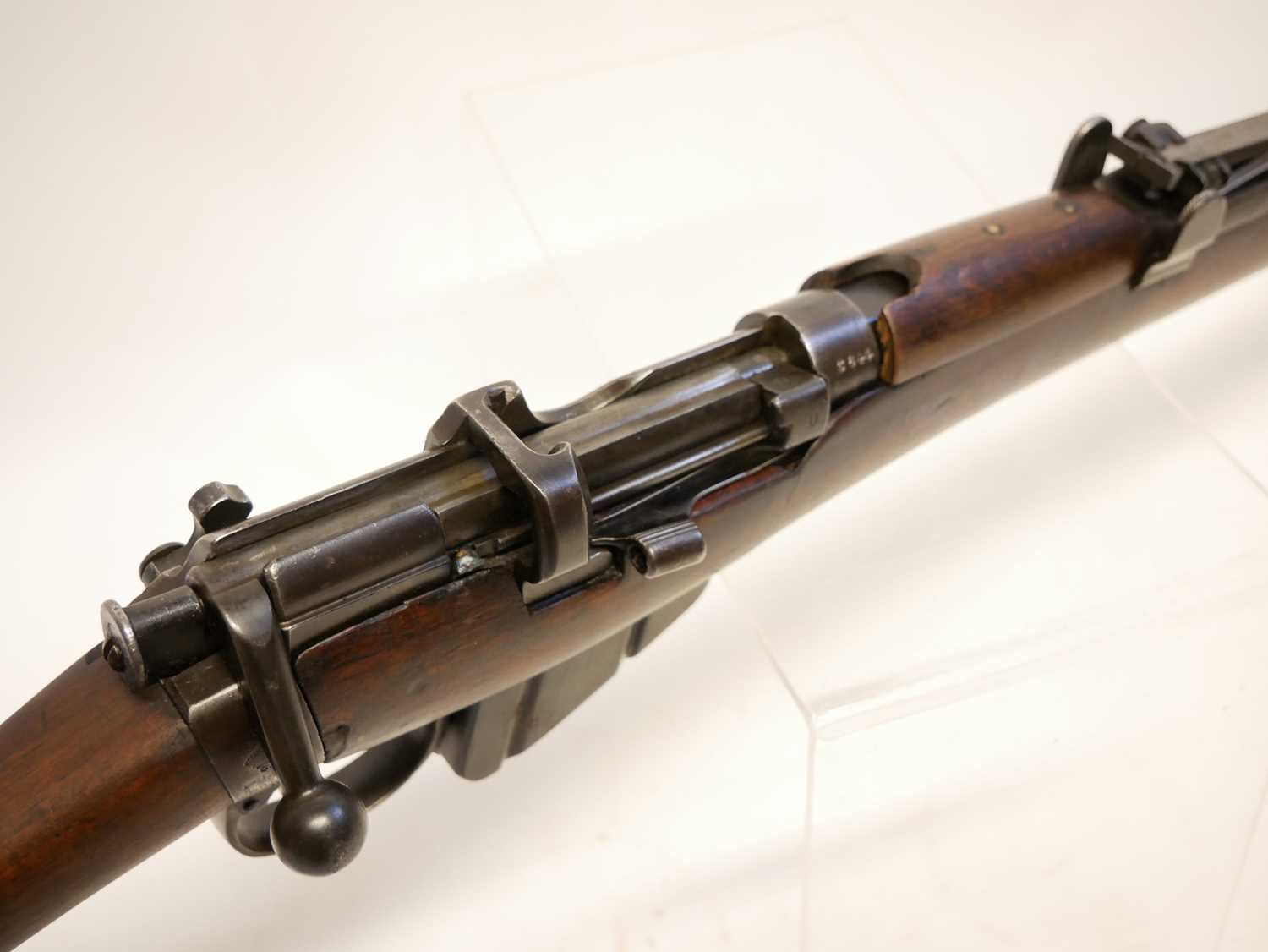 Deactivated Lee Enfield SMLE .303 bolt action rifle - Image 8 of 14