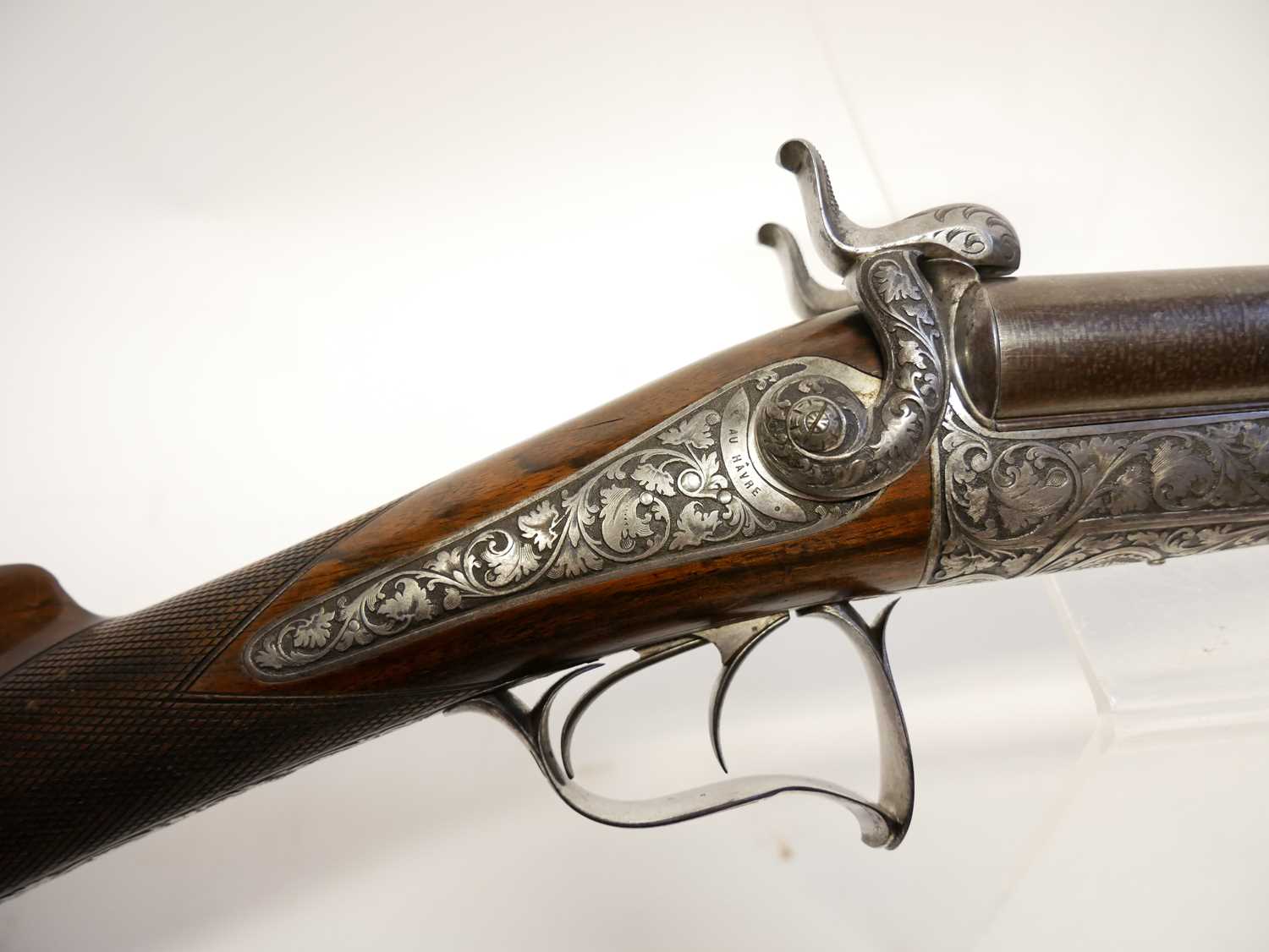 Drouin 16 bore pin fire shotgun - Image 11 of 23