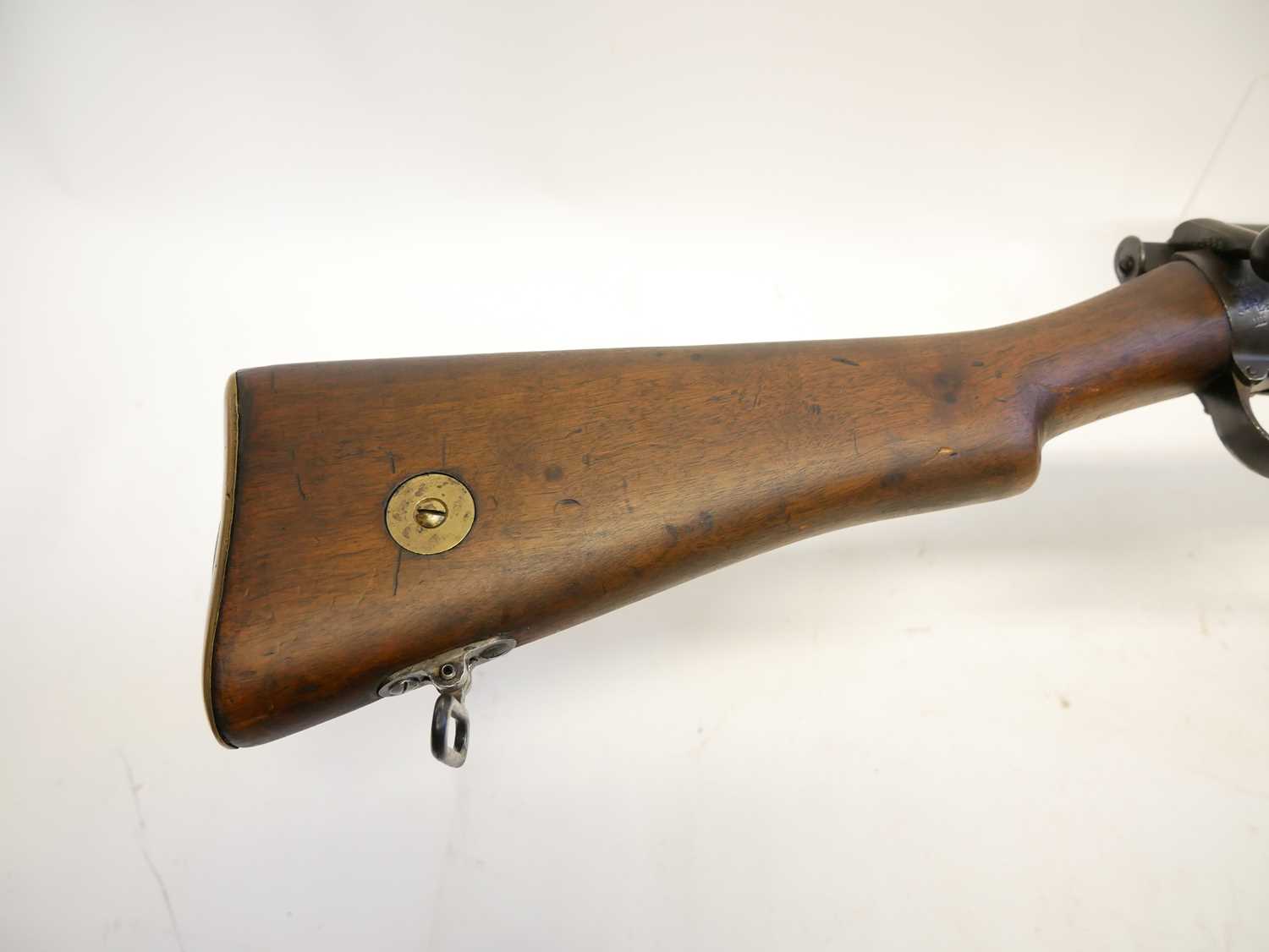 Deactivated Lee Enfield SMLE .303 bolt action rifle - Image 3 of 14