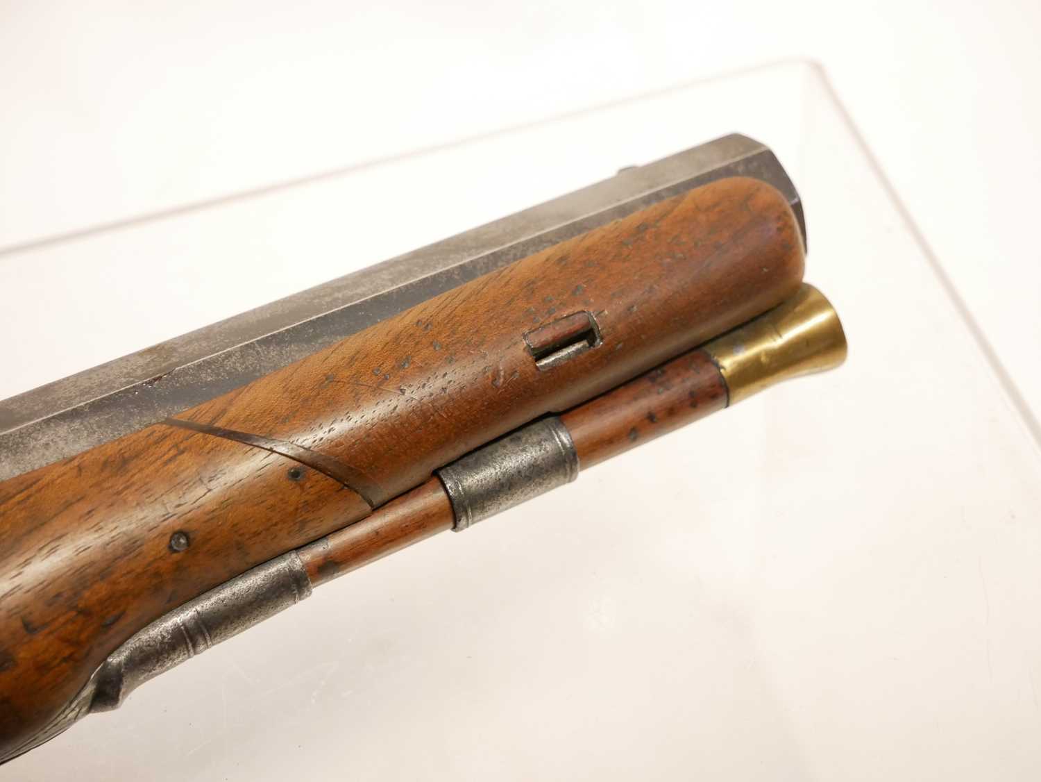 Flintlock officer's pistol - Image 6 of 13