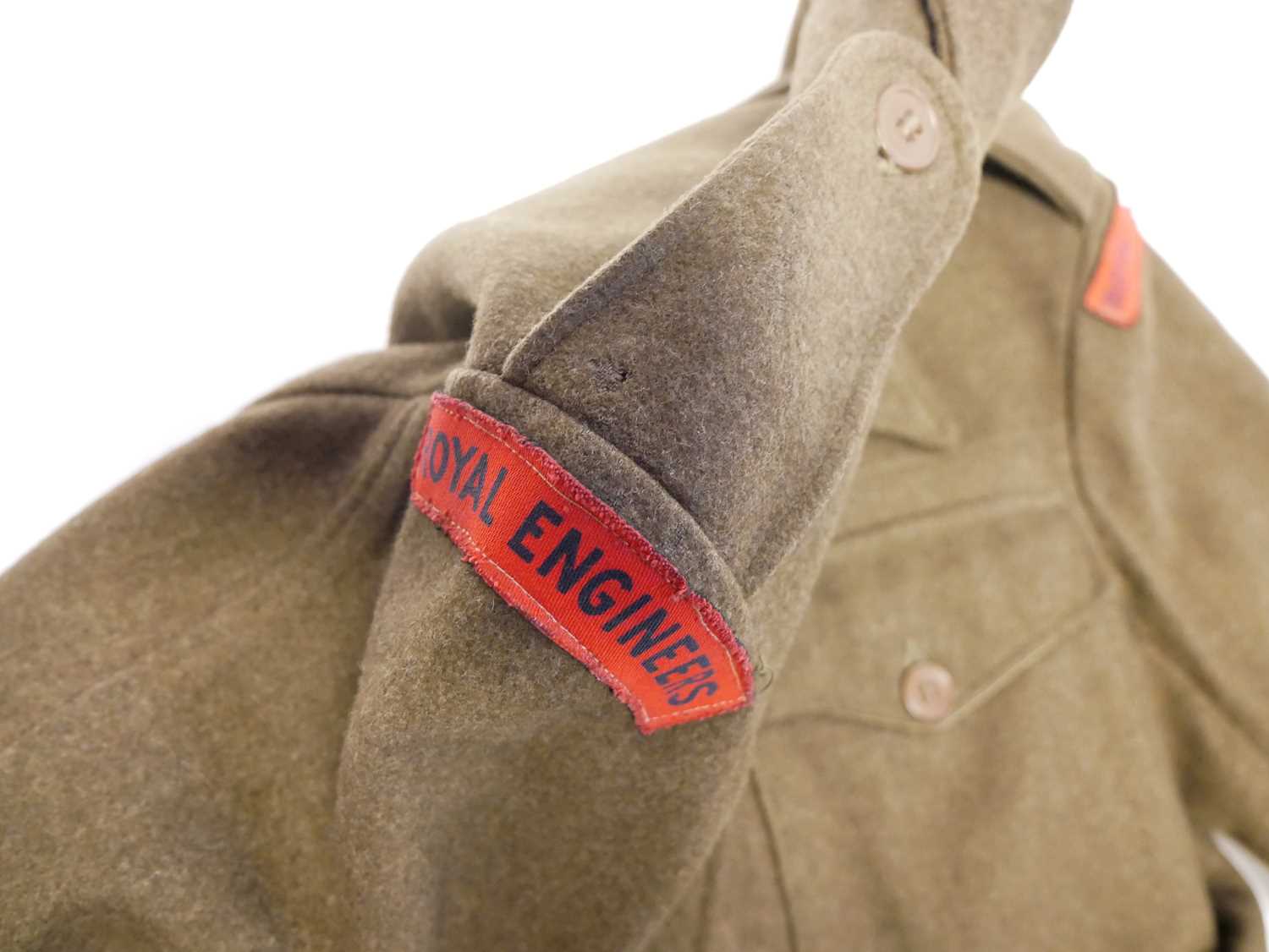 British WWII Royal Engineers Uniform - Image 7 of 22