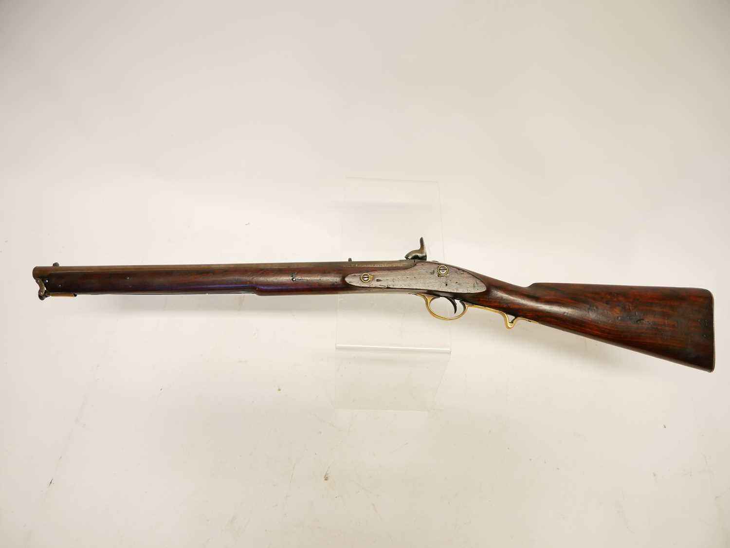 Indian .56 Enfield type percussion carbine LICENCE REQUIRED - Image 9 of 10