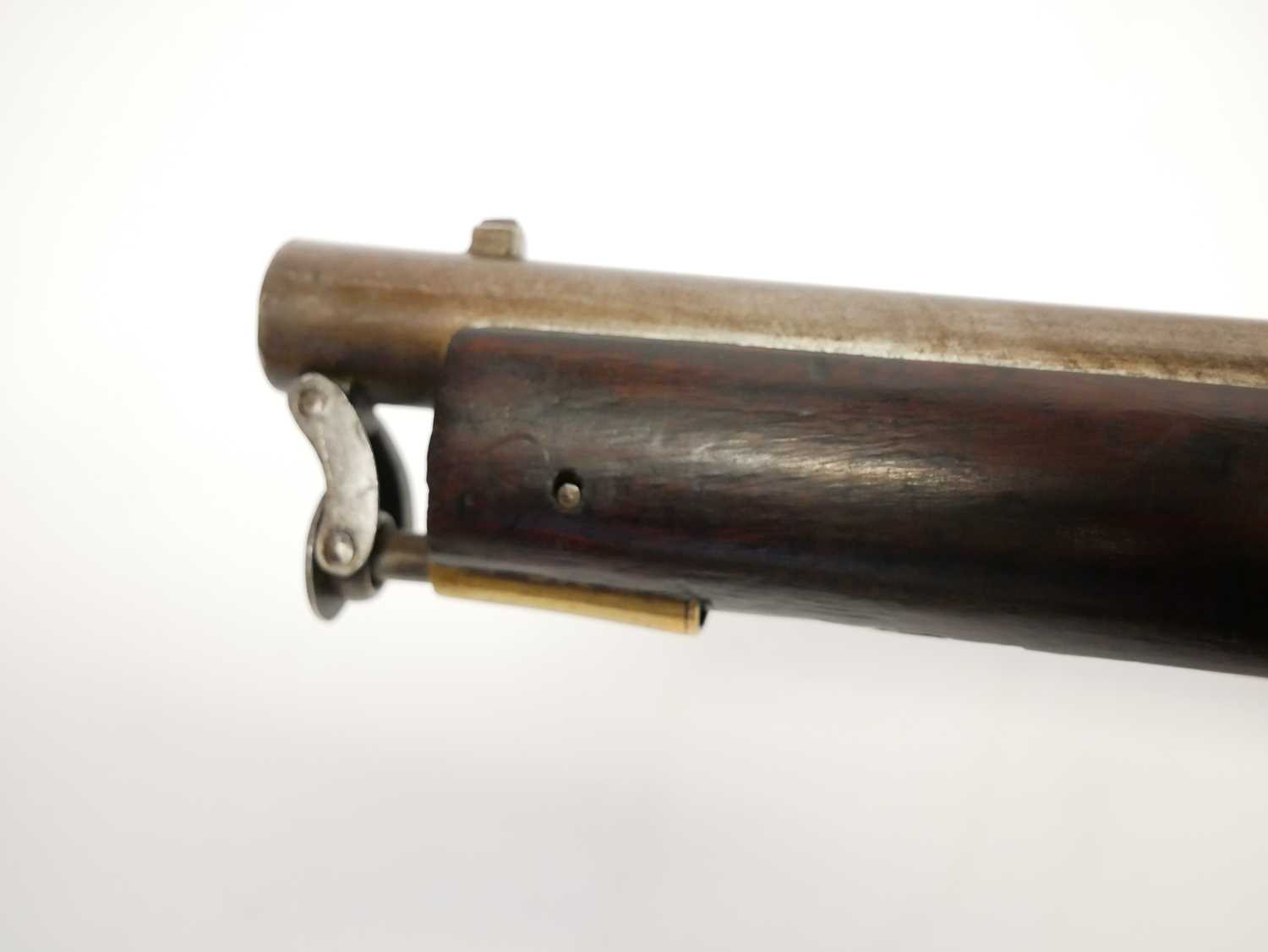 Indian .56 Enfield type percussion carbine LICENCE REQUIRED - Image 8 of 10