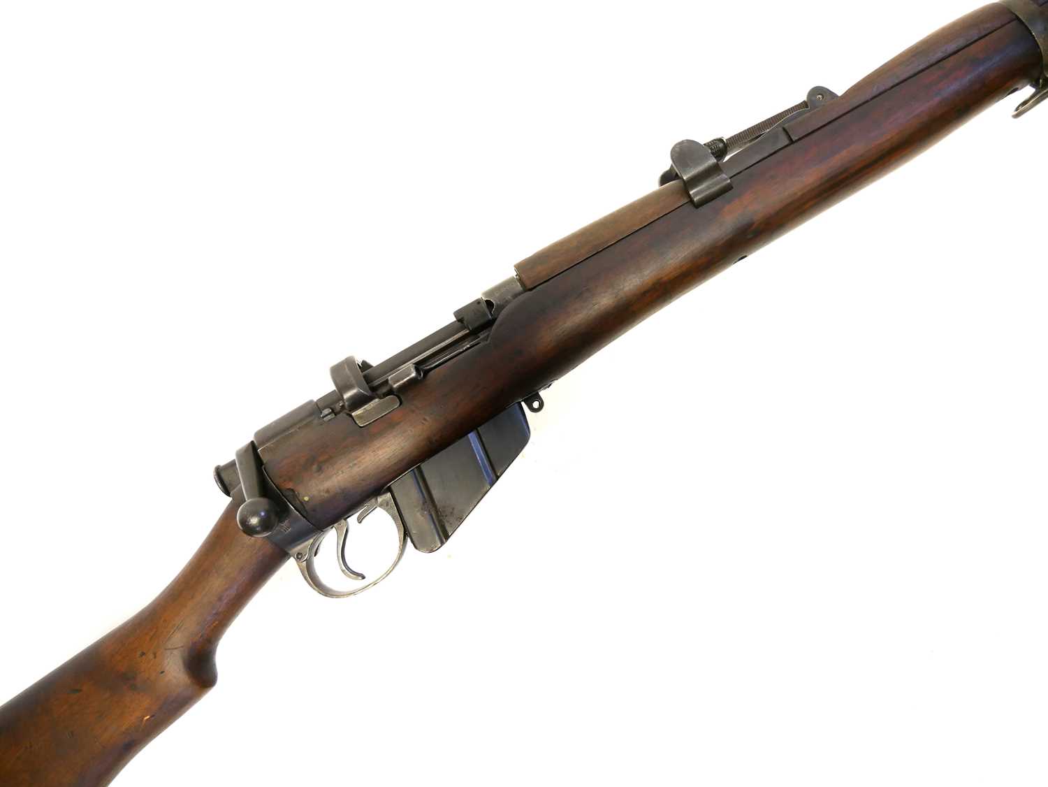 Deactivated Lee Enfield SMLE .303 bolt action rifle