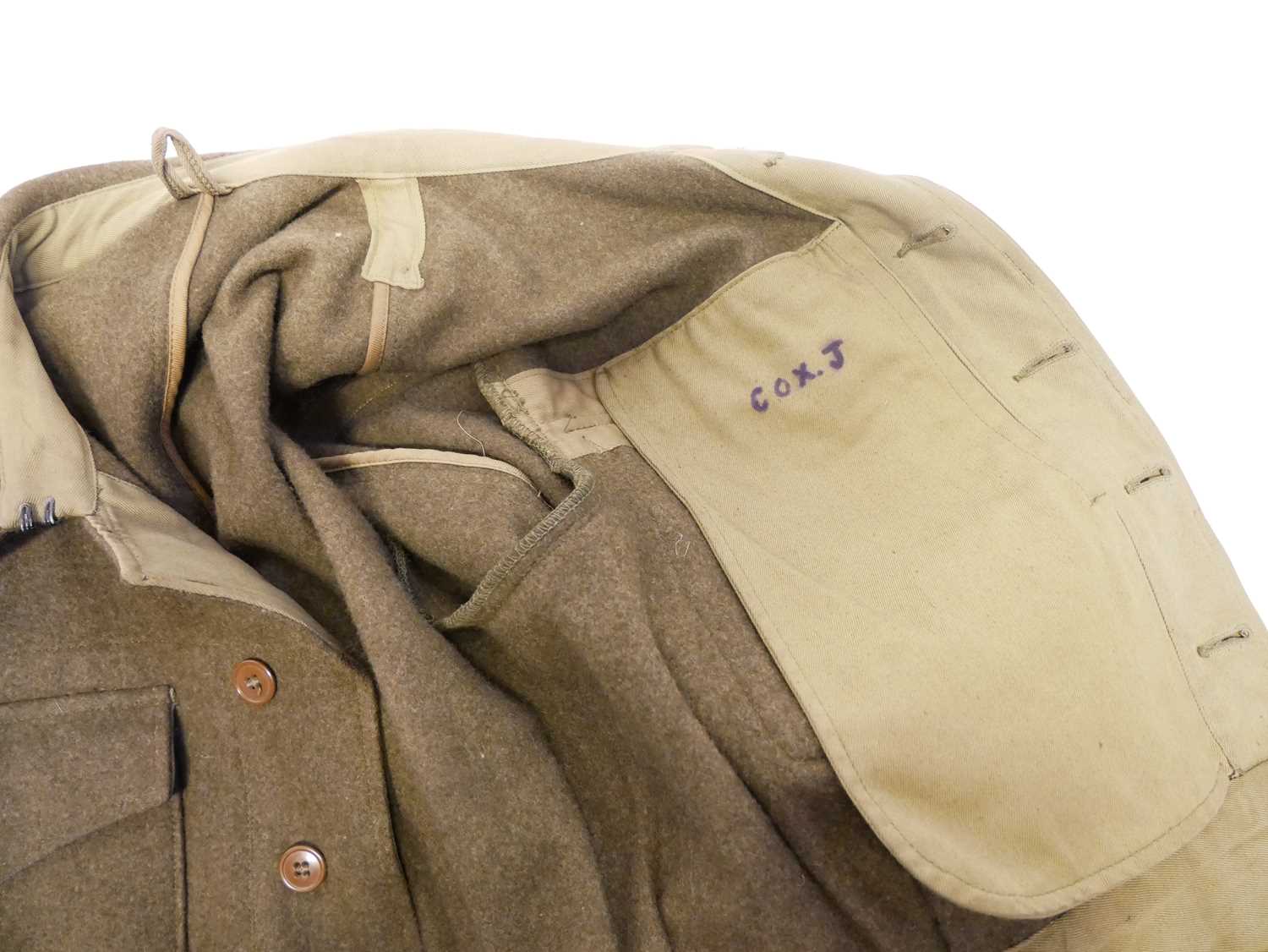 British WWII Royal Engineers Uniform - Image 9 of 22