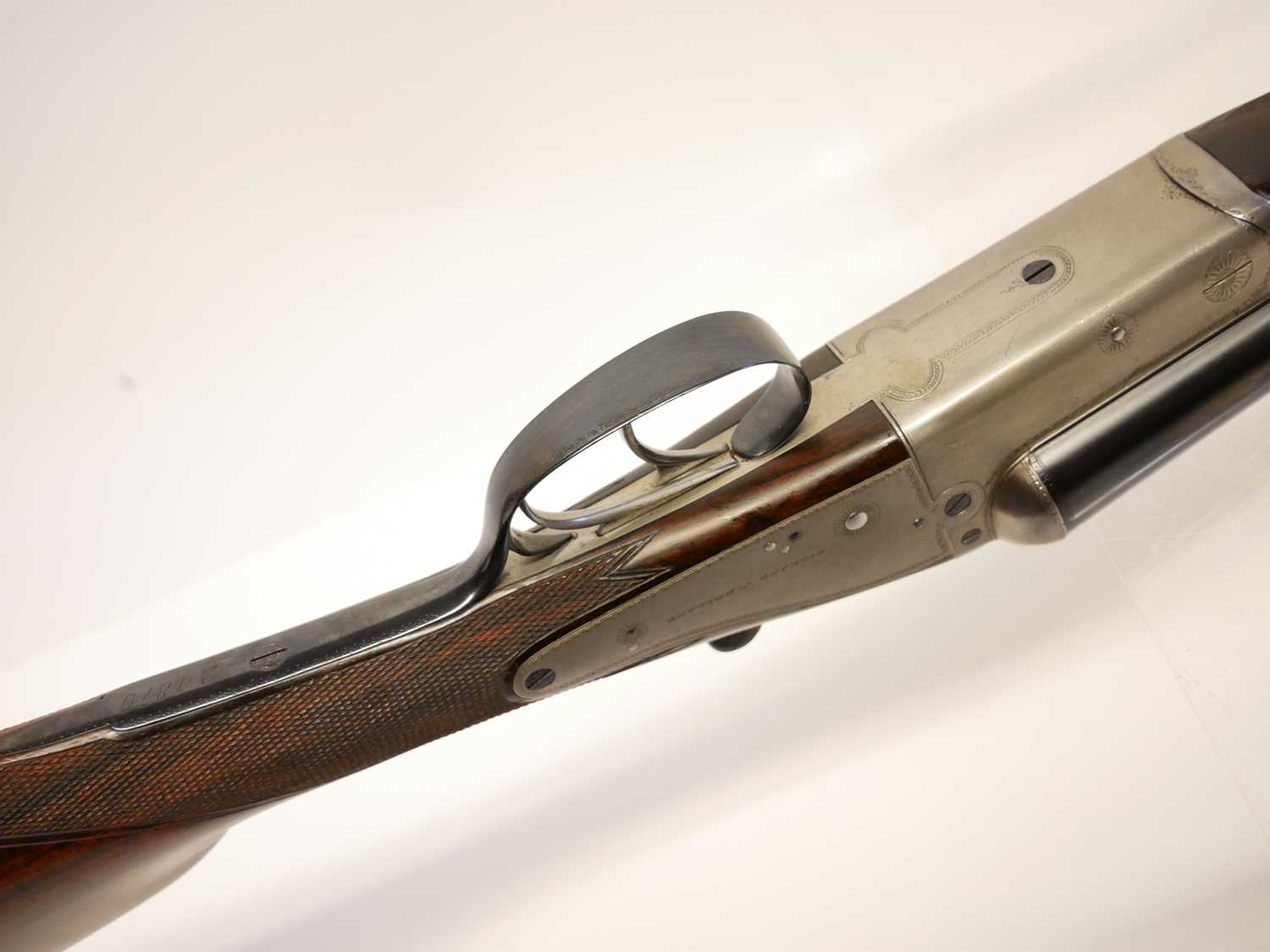 Holland and Holland Grade C 12 bore side by side shotgun with 2 3.4" chambers LICENCE REQUIRED - Image 9 of 14