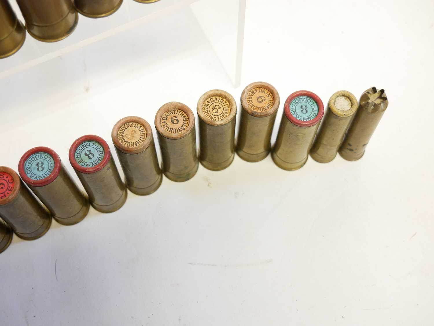 Collection of brass cased shotgun ammunition LICENCE REQUIRED - Image 2 of 4