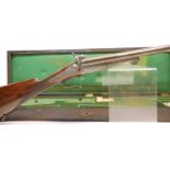 Drouin 16 bore pin fire shotgun