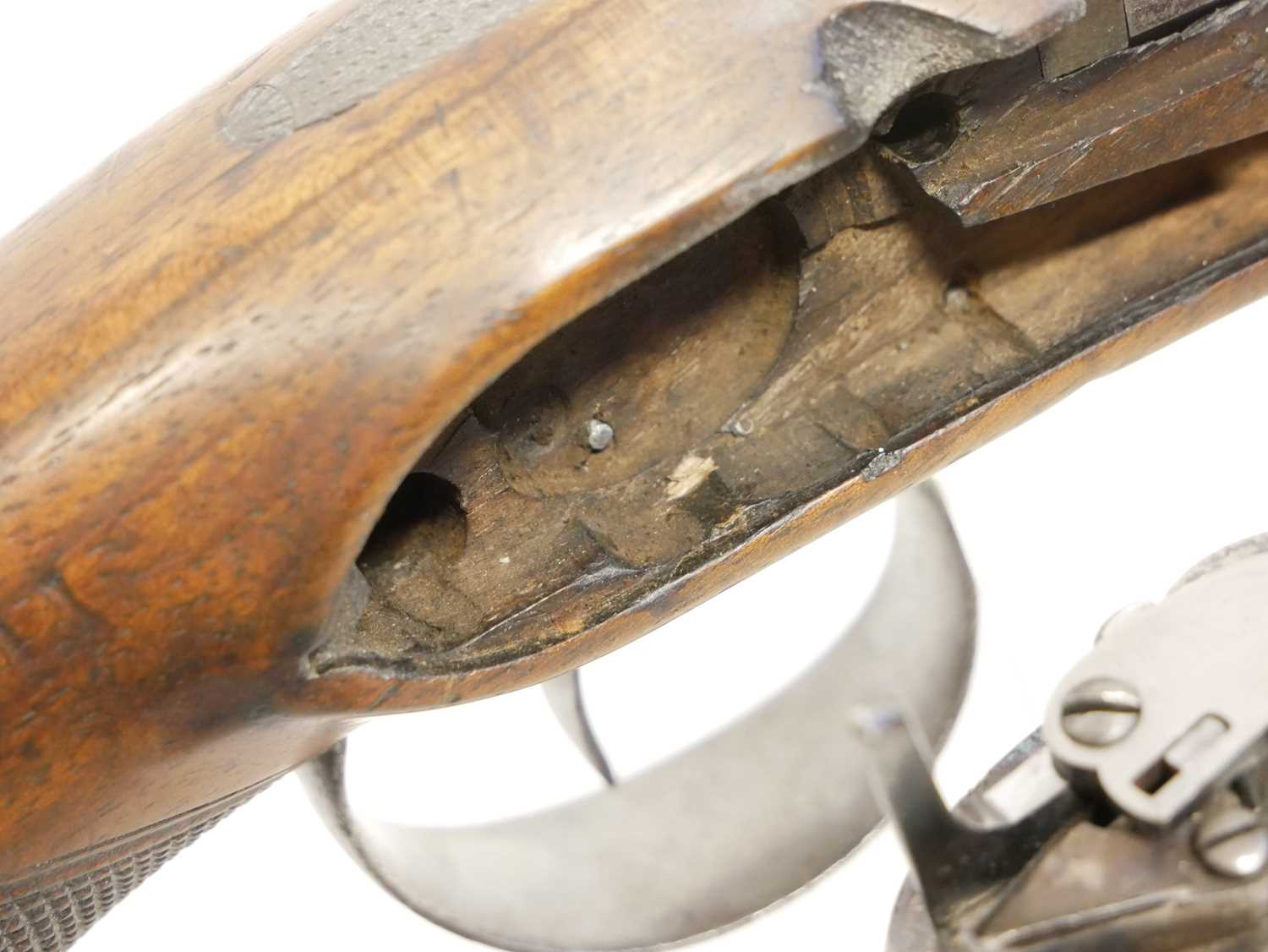 Flintlock officer's pistol - Image 12 of 13