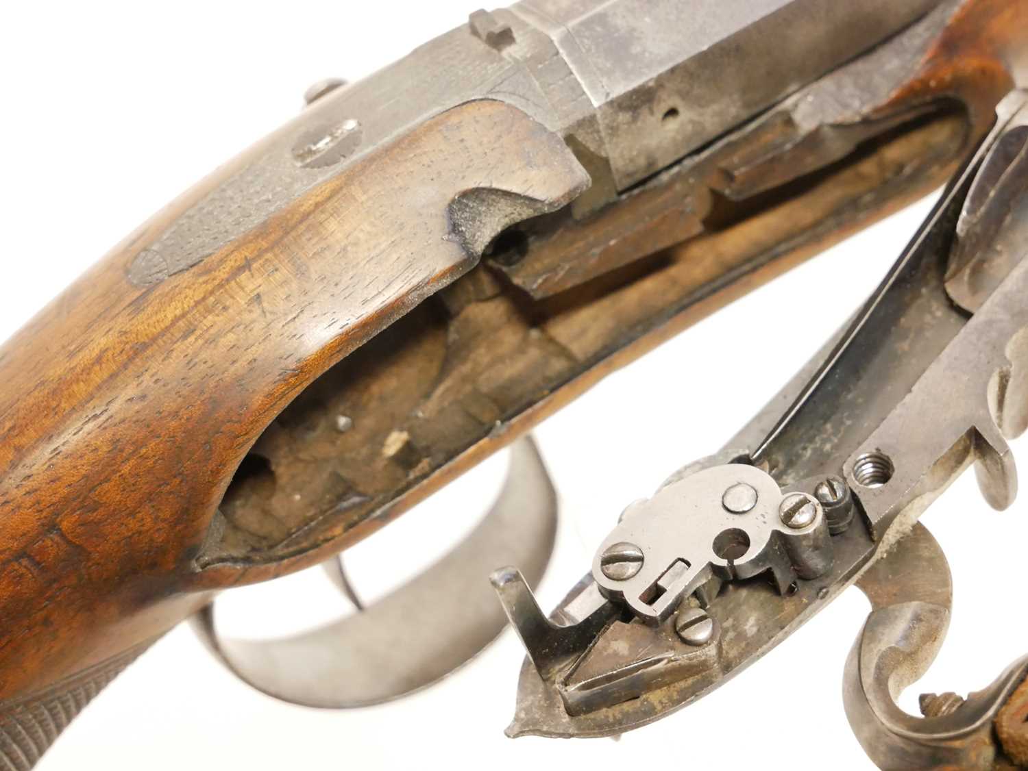 Flintlock officer's pistol - Image 11 of 13