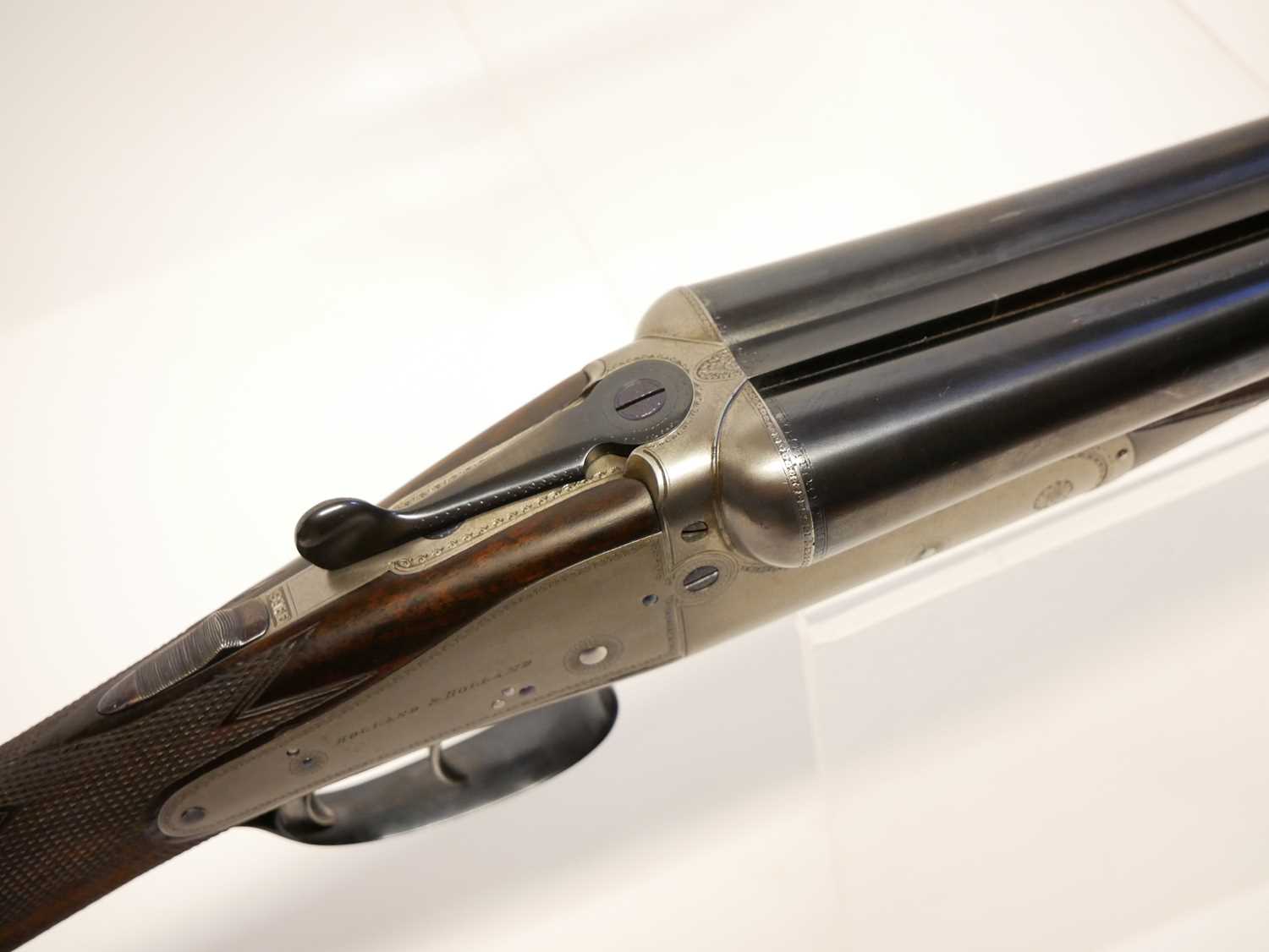 Holland and Holland Grade C 12 bore side by side shotgun with 2 3.4" chambers LICENCE REQUIRED - Image 5 of 14