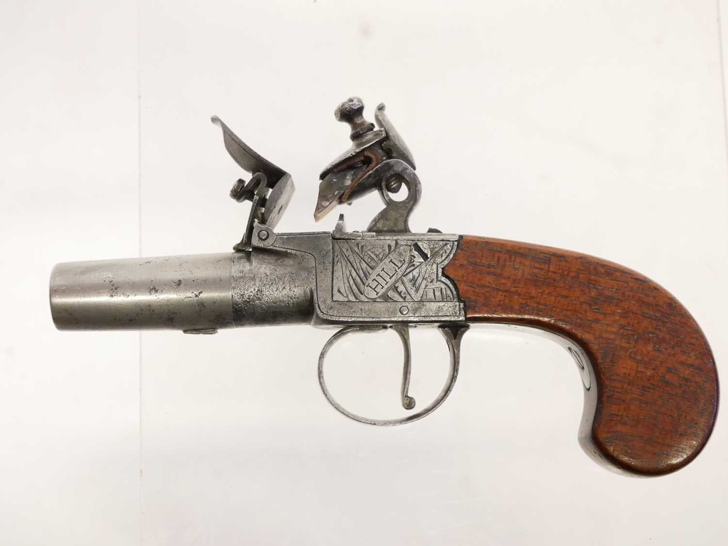 Flintlock pocket pistol - Image 2 of 7