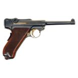 Bern Swiss .30 / 7.65mm Luger semi automatic pistol LICENCE REQUIRED