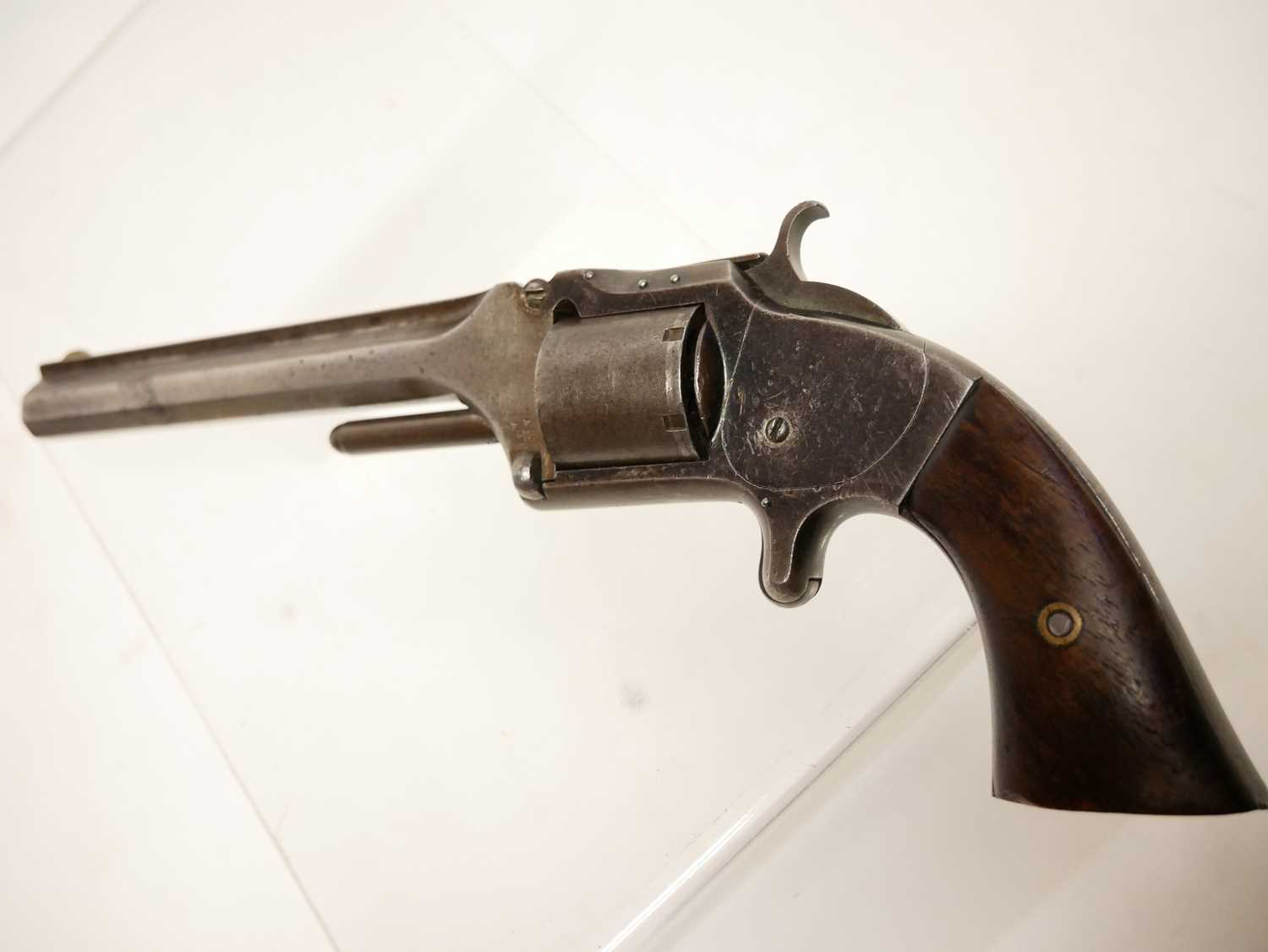 Smith and Wesson .32 rimfire No.2 Army revolver, - Image 4 of 10