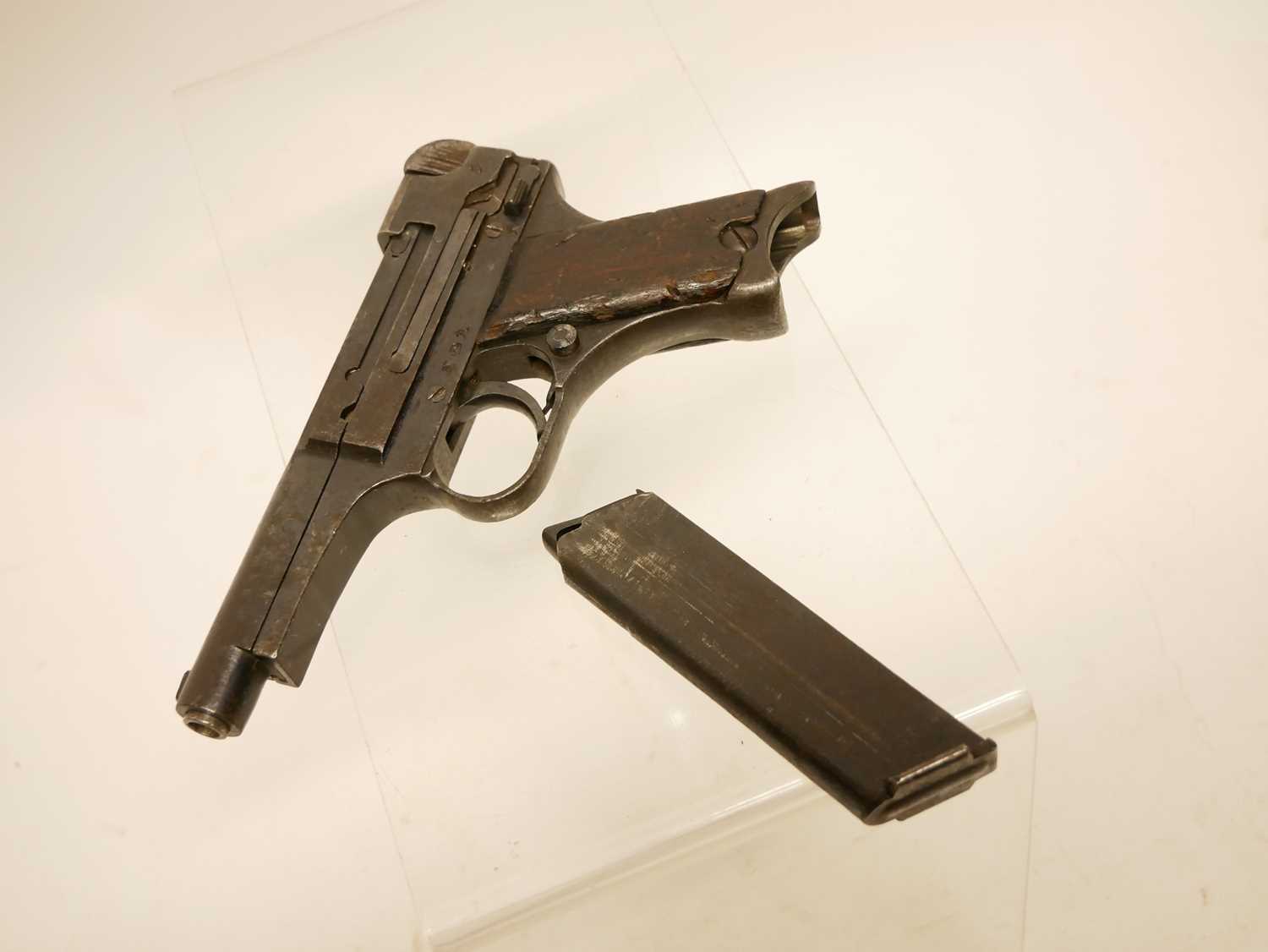 Deactivated Nambu 8mm semi automatic pistol 63615 - Image 6 of 10