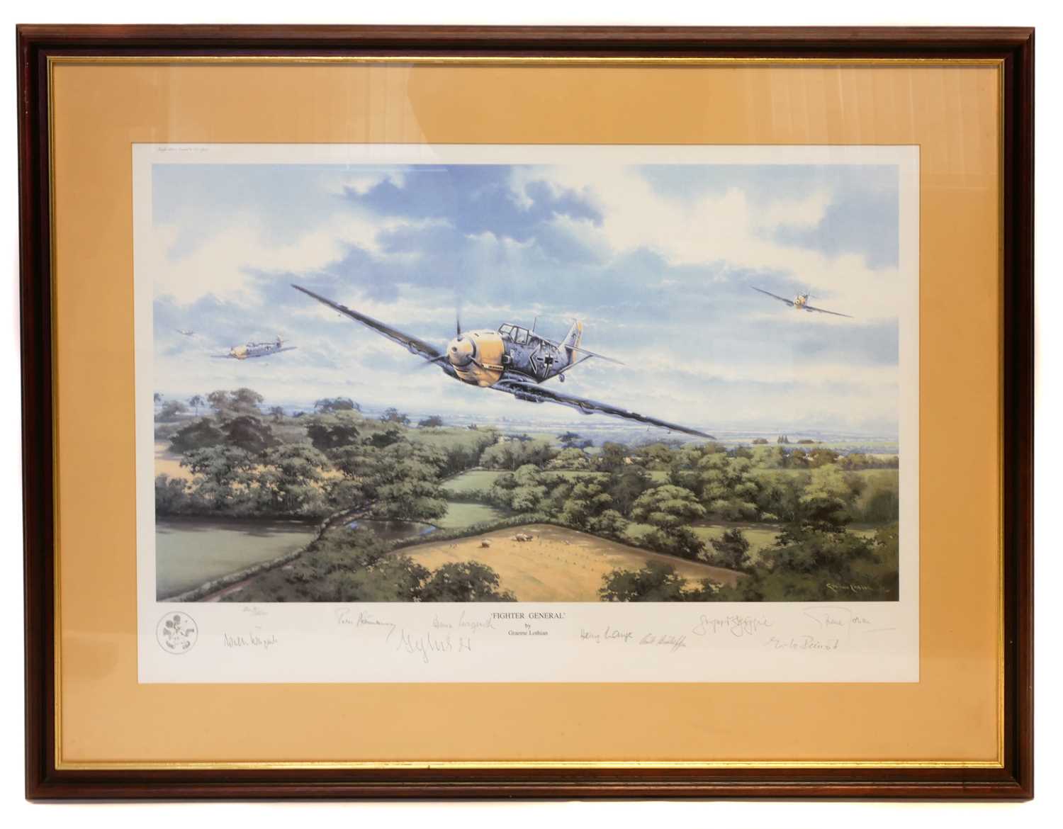 After Graeme Lothian 'Fighter General' signed print