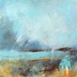 Pauline Rignall (British 20th/21st century) "Turquoise, Blue Sea"