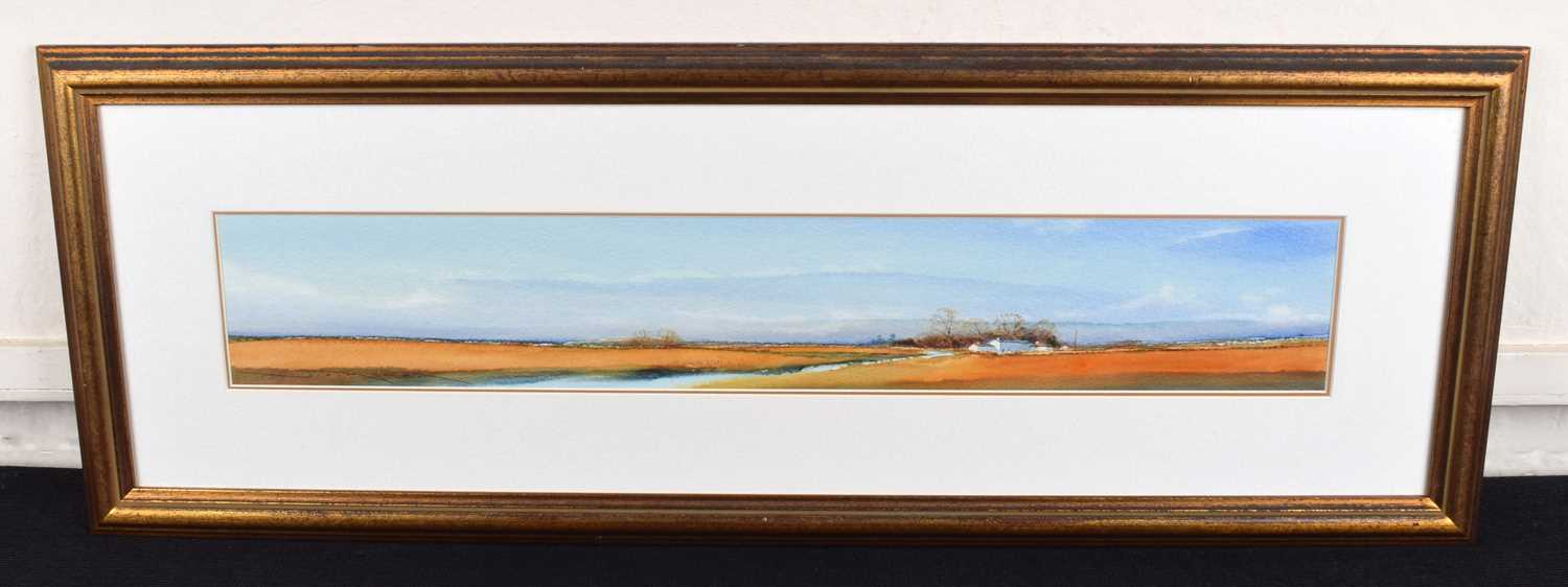 Gerard Mitchell (British 20th/21st century) A panoramic rural landscape - Image 2 of 2