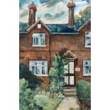 William Turner F.R.S.A., R.Cam.A. (British 1920-2013) "Daisy Cottage, Knutsford"