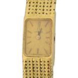 An 18ct gold Omega wristwatch,