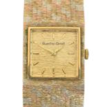 A 9ct gold Bueche Girod wristwatch,