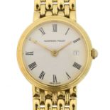 An 18ct gold Audemars Piguet quartz wristwatch,