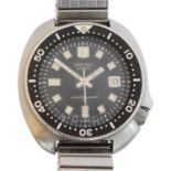 A 1970s Seiko 'Captain Willard' automatic diver's wristwatch,