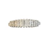 A diamond dress ring,