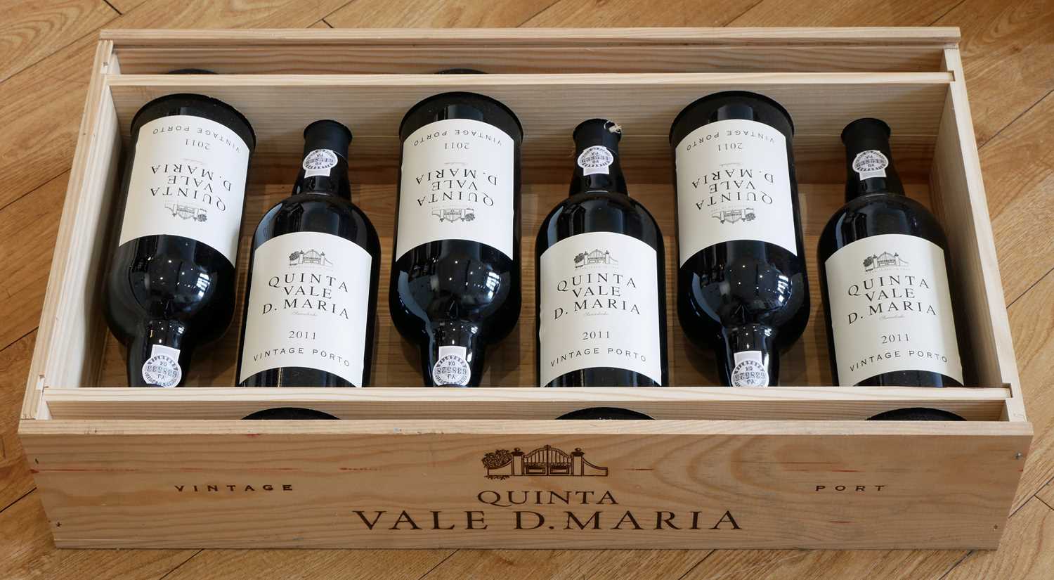 6 bottles in OWC Cristiano Van Zeller Quinta Vale D. Maria Vintage Port