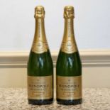 2 bottles of vintage Champagne