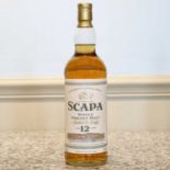 1 Litre bottle Scapa 12 yo from 1980’s