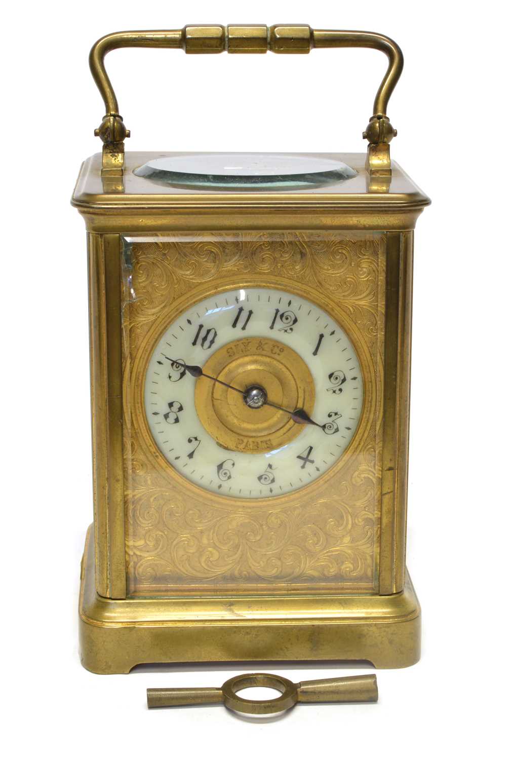 Late 19th century French Carriage Clock