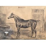 Herbert St. John Jones (British 1872-1939) Portrait of a horse - "Bellona"