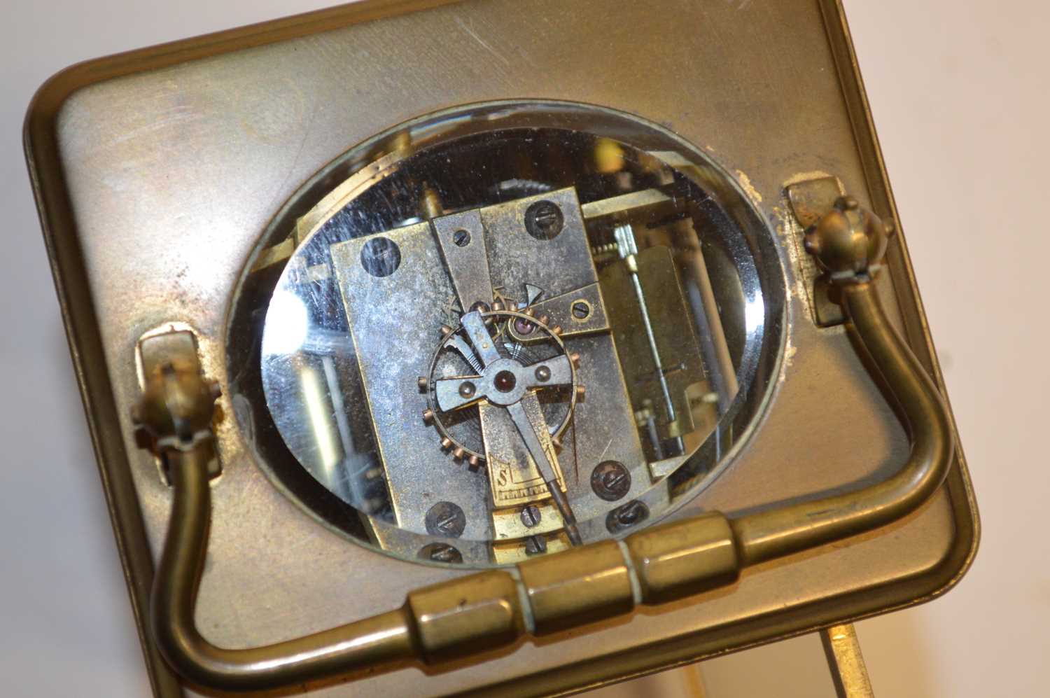 Late 19th century French Carriage Clock - Image 3 of 4