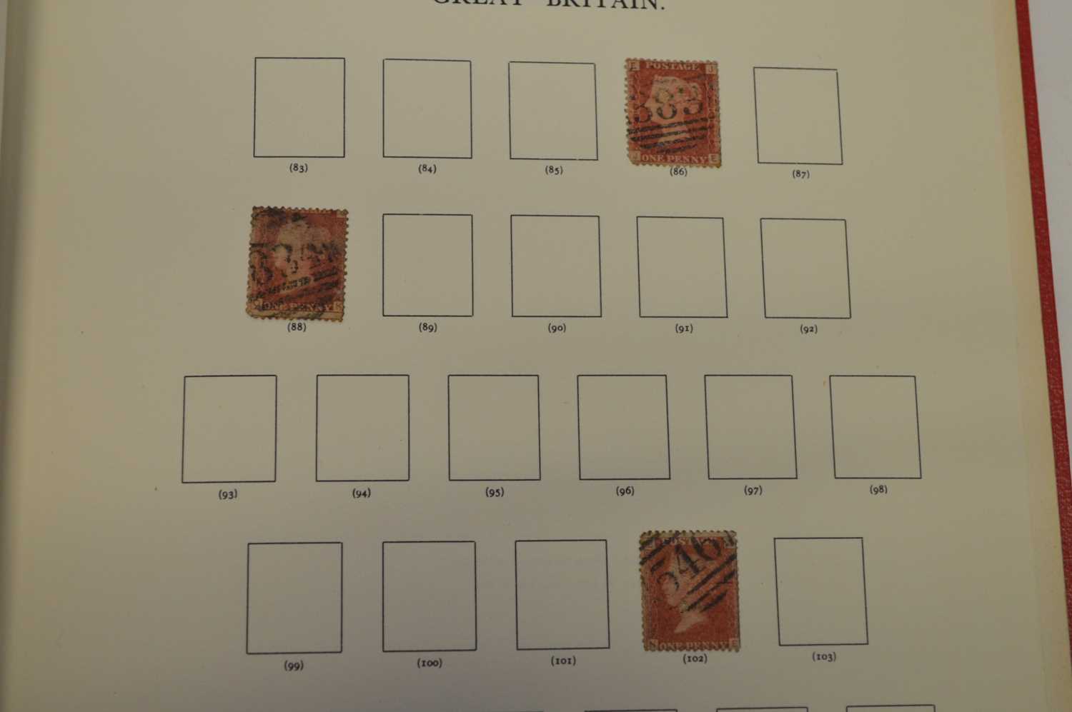 Collection of British stamps in three binders - Image 9 of 20