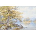 Henry Clark Pidgeon (British 1807-1880) "Belle Isle, Windermere"