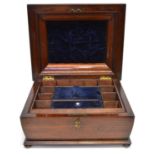 19th Century Mahogany Sewing Box