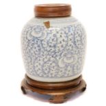 Chinese ginger jar,