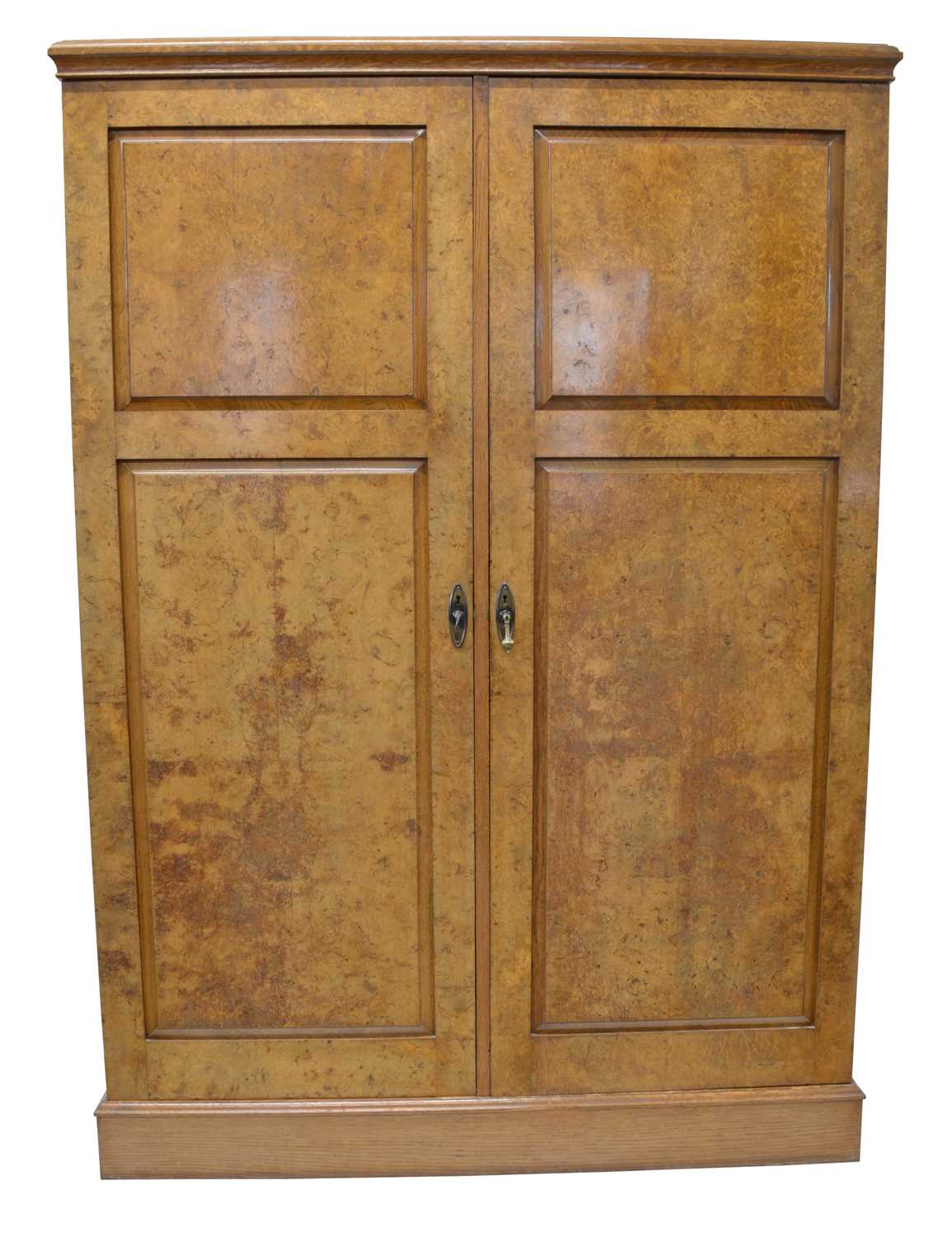 Early 20th Century Pollard Oak Compactum Wardrobe