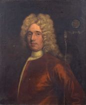 English School (early 18th century) Portrait of Charles Bertie II of Uffington (1674-1730), bust len