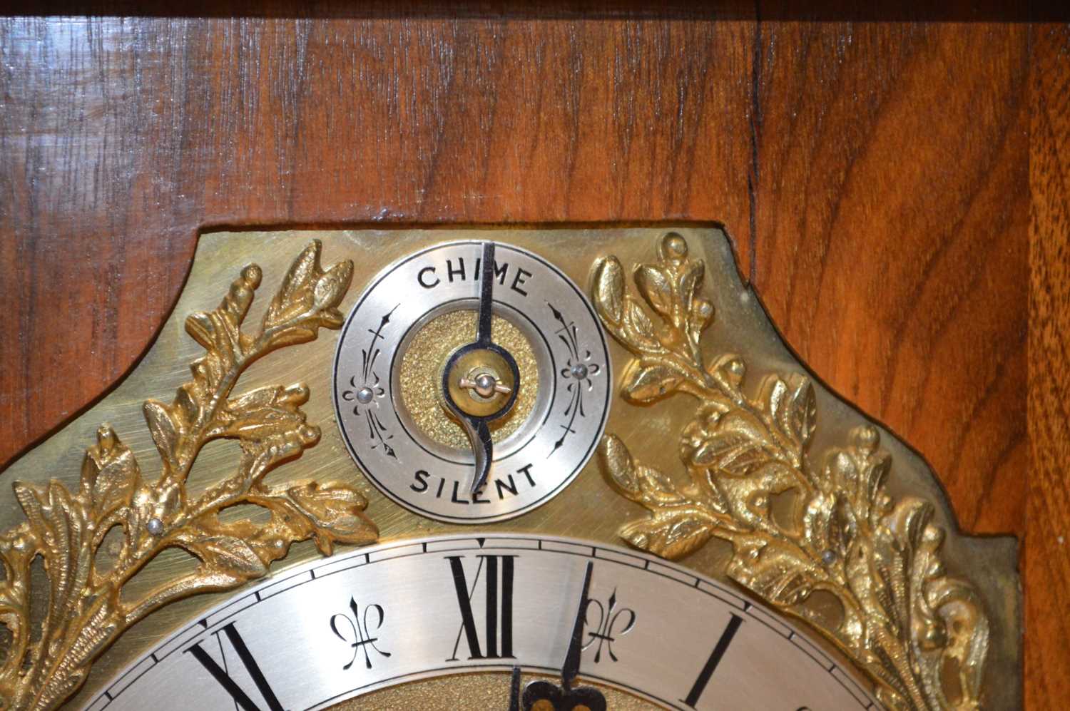 Triple Fusee Bracket Clock with 8 Bell Carrilon - Image 7 of 15