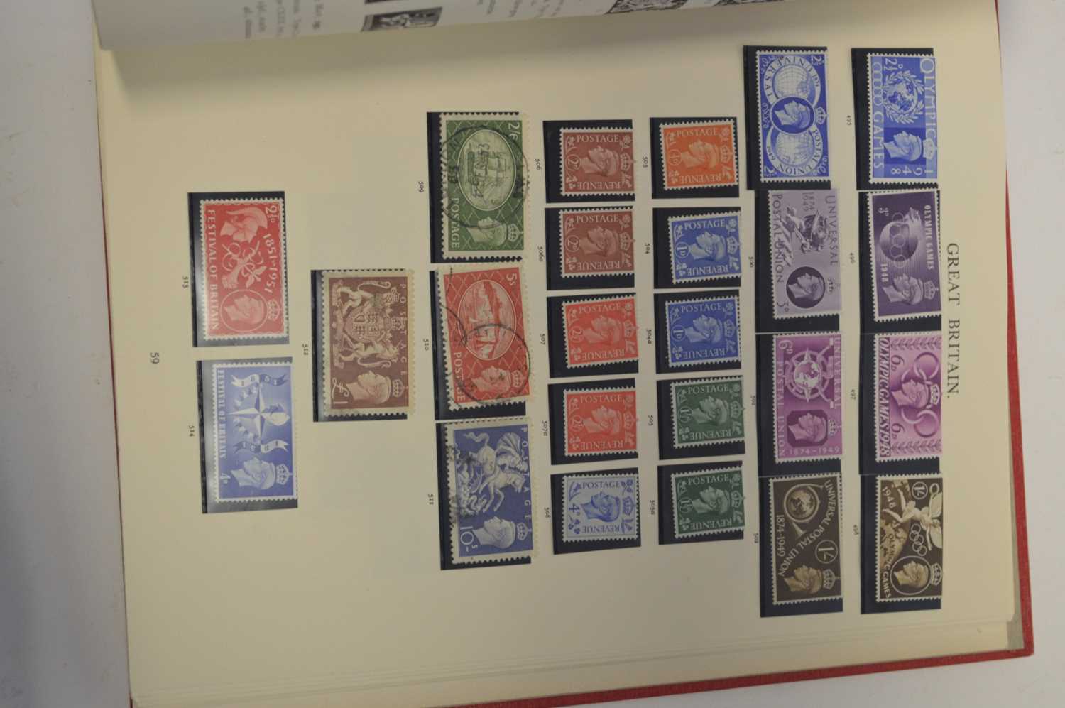 Collection of British stamps in three binders - Image 13 of 20