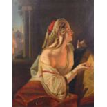 Orientalist School (19th century) "The Harem Girl"