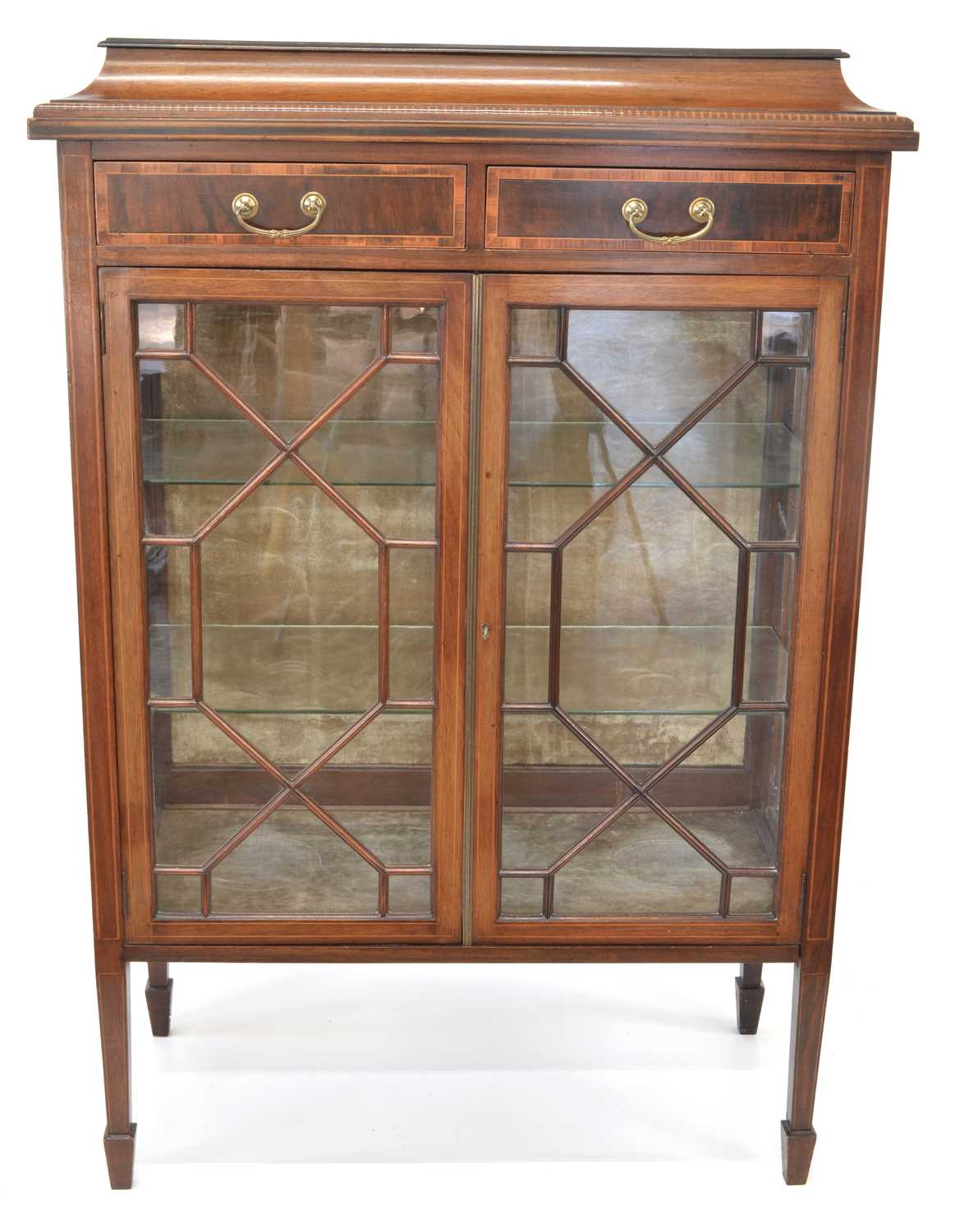 Late Victorian Display Cabinet