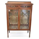 Late Victorian Display Cabinet