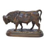 Bronze Figure of a Bull After Isidore Jules Bonheur (1827-1901)