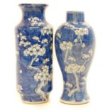 Two Chinese vases